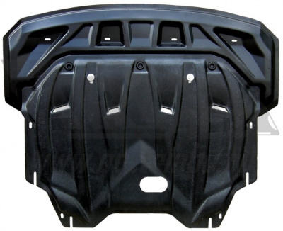 Hyundai i40 (12–) Защита картера двигателя и кпп, композит 6 мм (V-все)